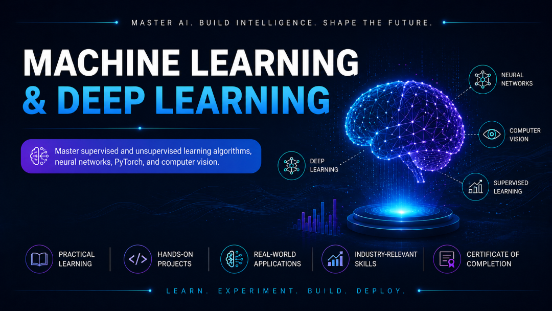 Machine Learning and Deep Learning